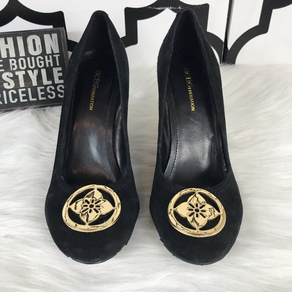 BCBGenertion Black Wedges - Picture 2 of 8